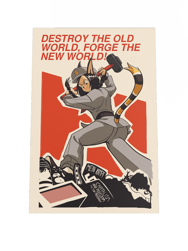 “Destroy The Old World, Forge The New World!” - Poster product image (2)