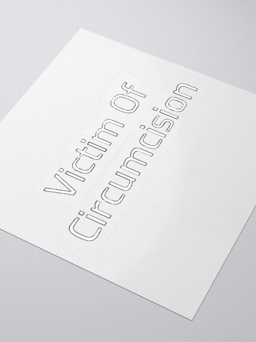 Victim Of Circumcision Sticker product image (3)