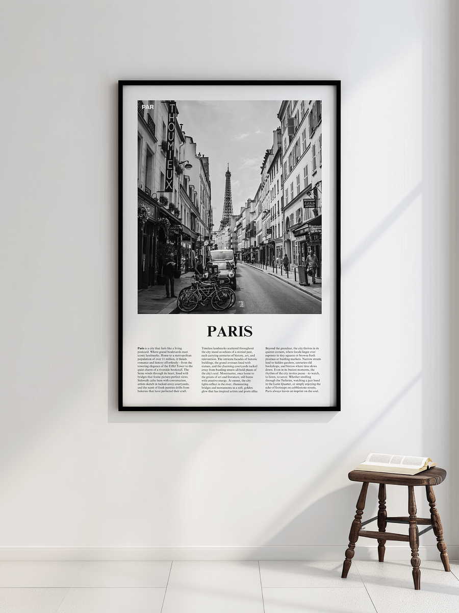 Paris 04 Newspaper Poster product image (2)
