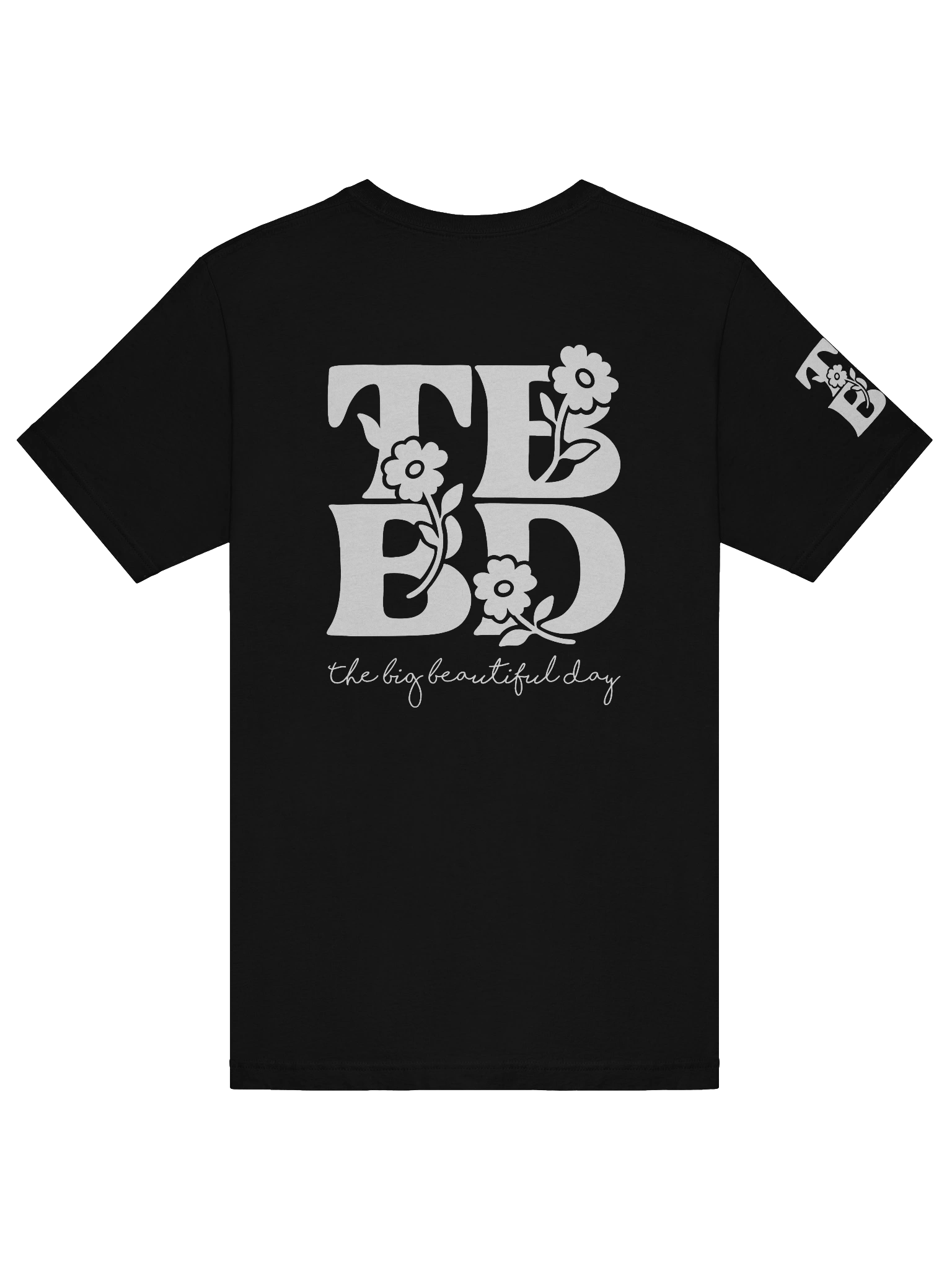 The Big Beautiful Day Floral Tee | Bella+Canvas product image (6)