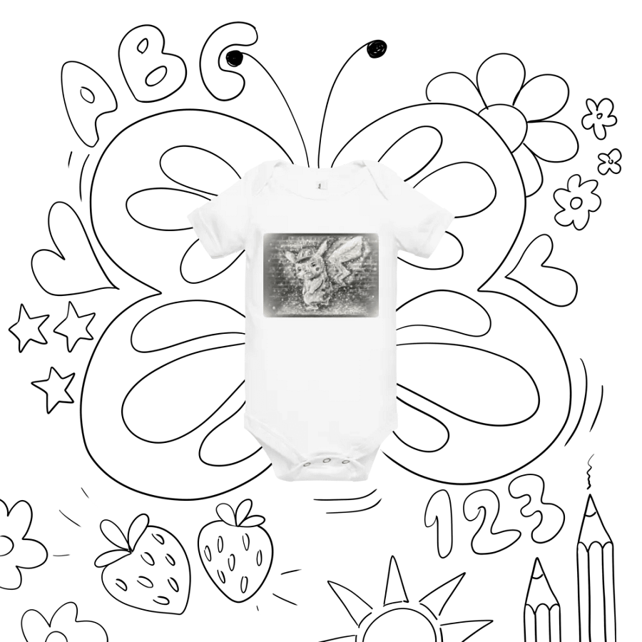 Nashīnasu - Pikachu White Baby Onesie product image (6)