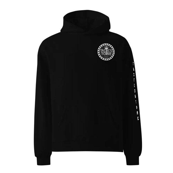 Crown Classic Logo - B&W Oversized Hoodie product image (1)
