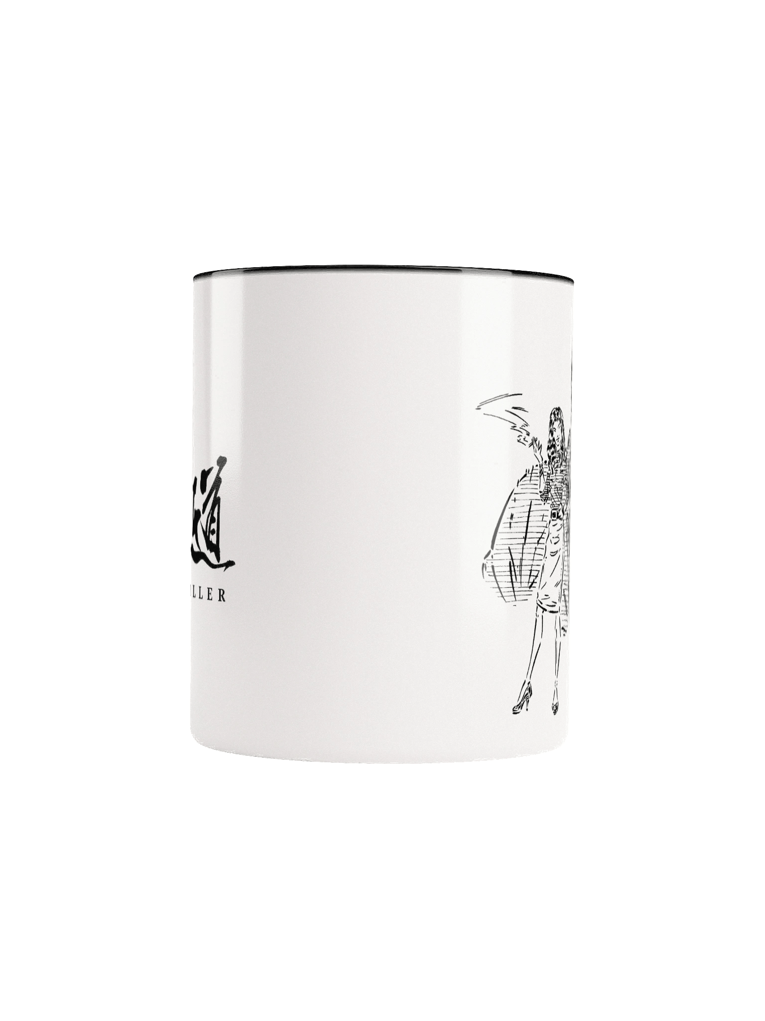 MEIFUMADO | Atsuko & Maeda | Black & White Mug product image (5)