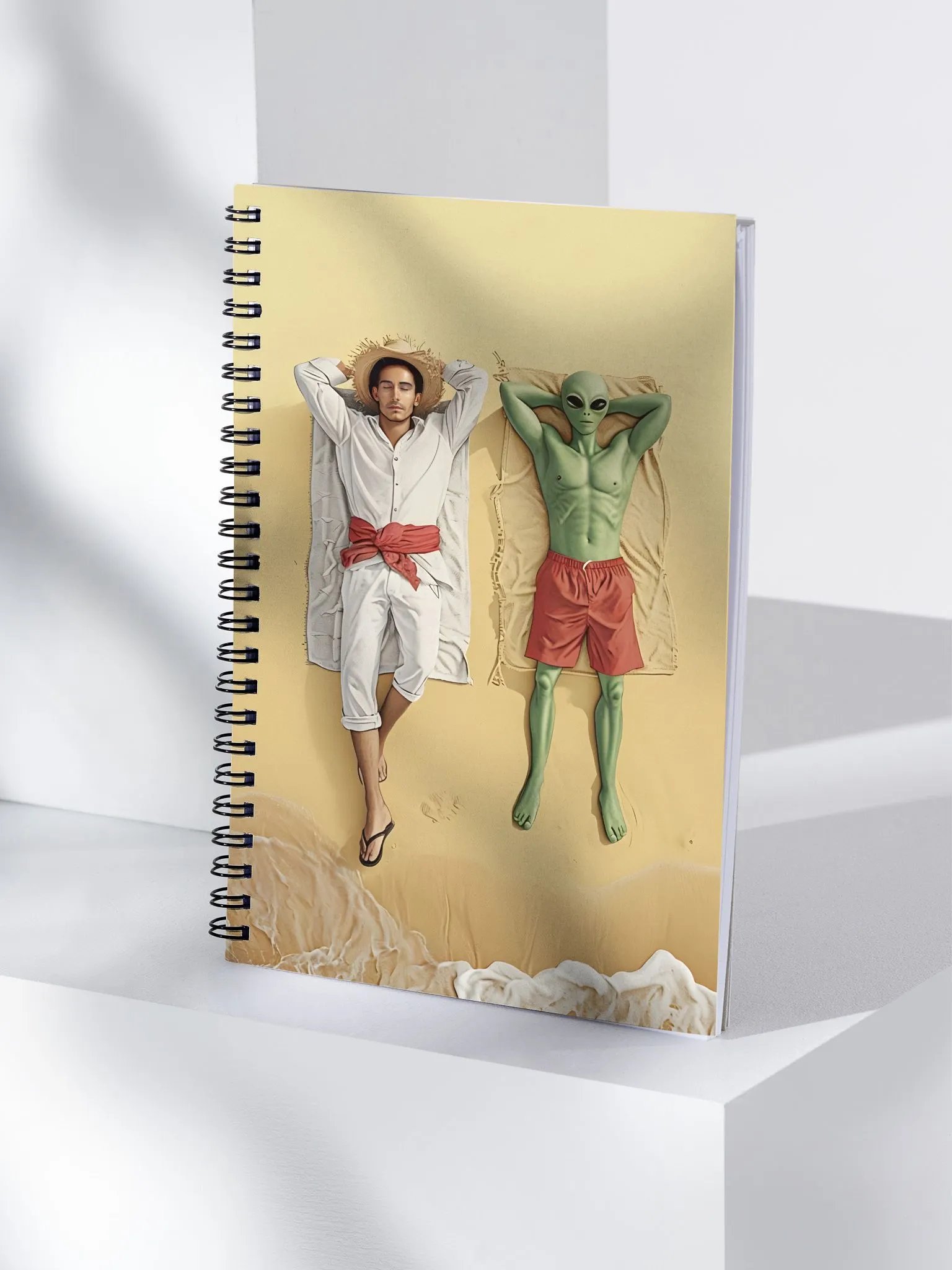 Libreta Jíbaro y Alien en la Playa product image (4)