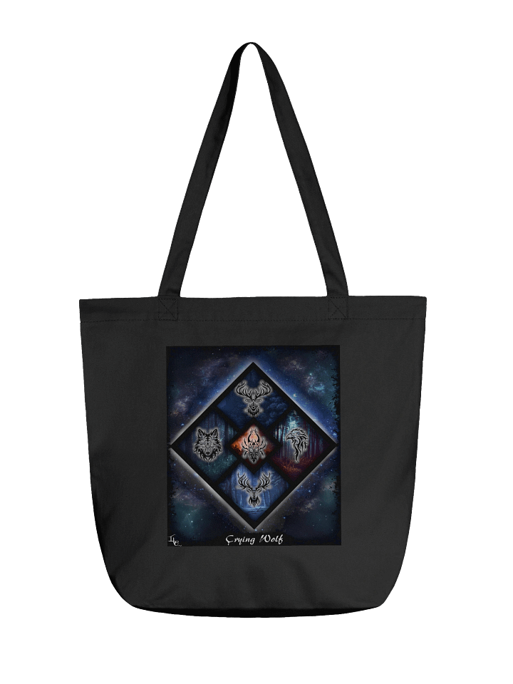 Crying Wolf Galaxy Tote Bag product image (1)
