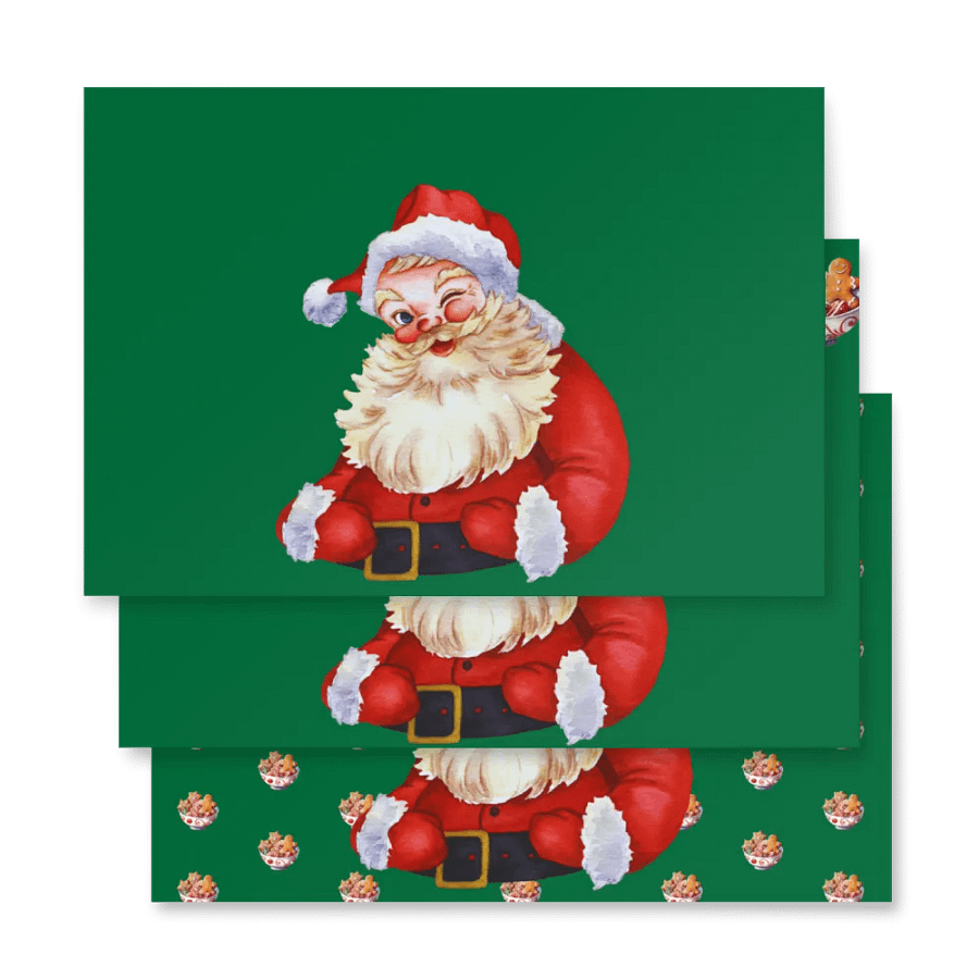 Jolly Santa Wrapping Paper Set product image (12)
