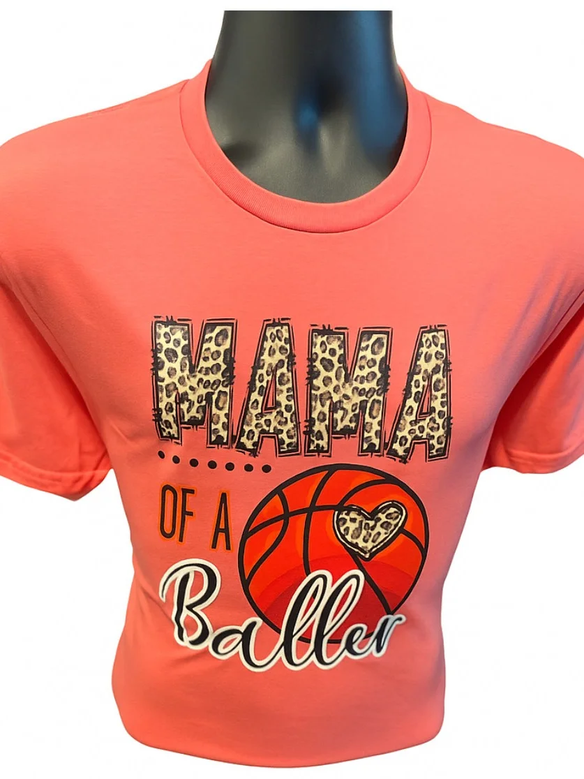 Mom Tee Mama of a Baller product image (1)