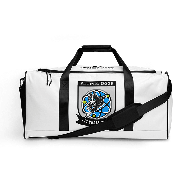 Atomic Dogs Flyball Club All-Over Print Duffle Bag product image (1)