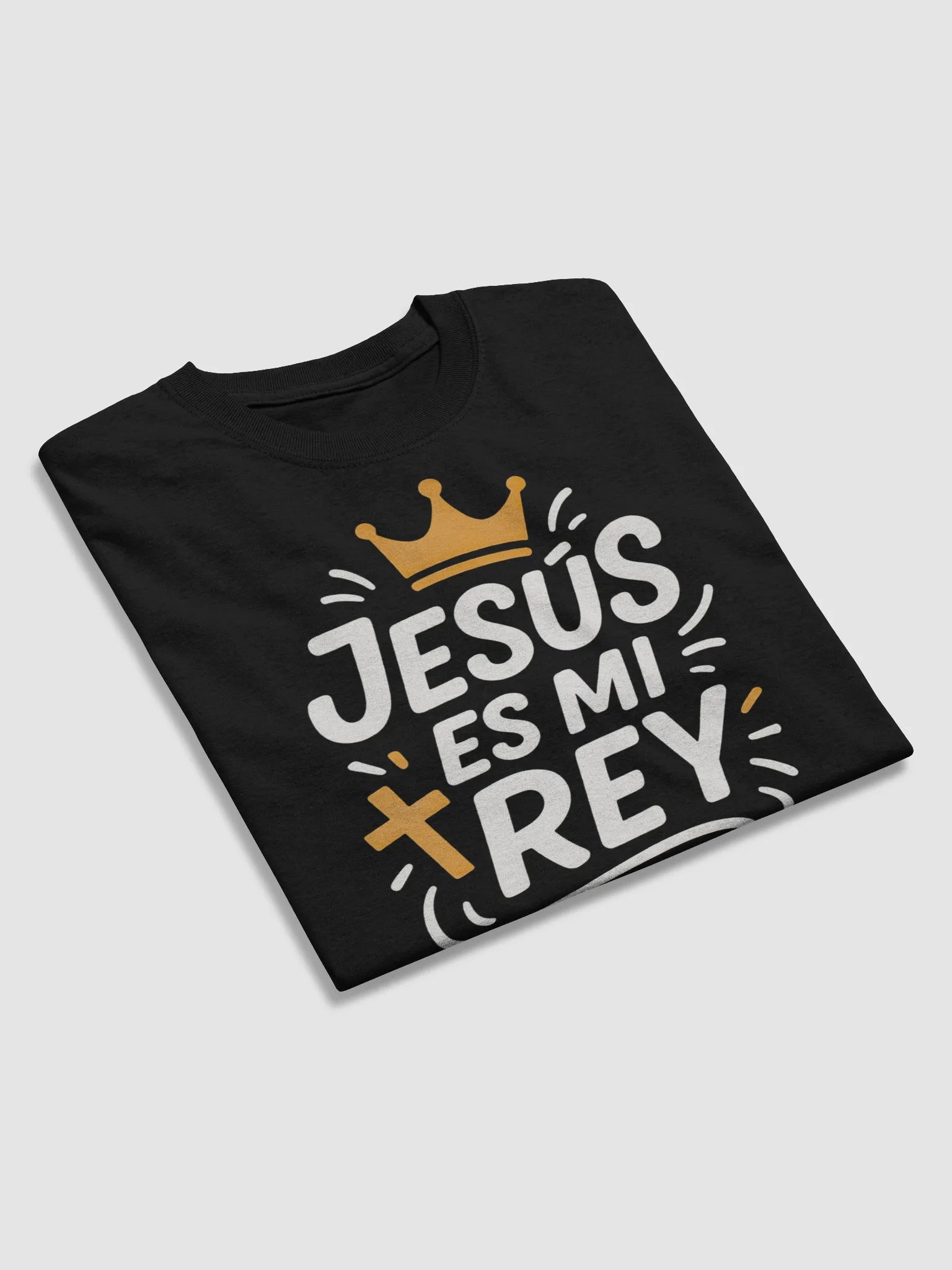 Camiseta Unisex Manga Corta | Jesús es mi Rey product image (5)