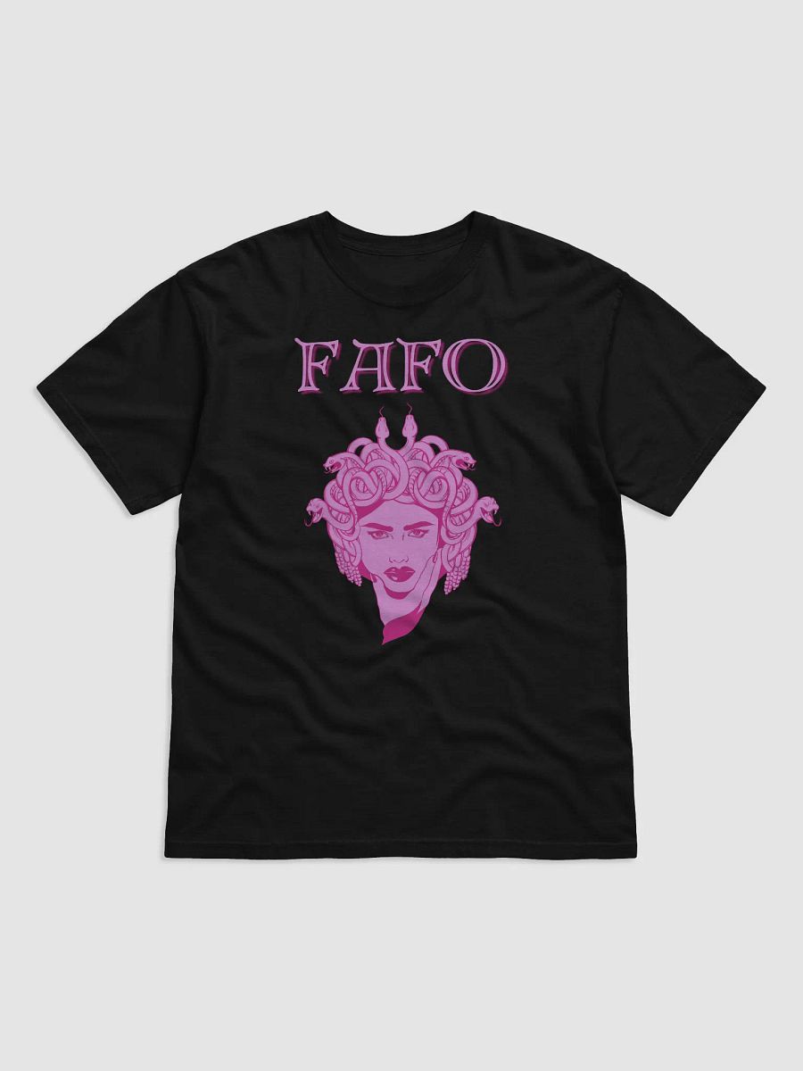 Medusa FAFO Feminist Adult Heavyweight T-Shirt. product image (1)