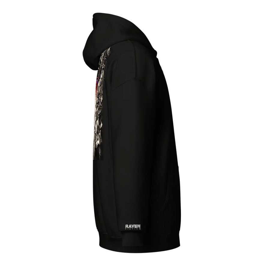 Raven Fiction Dark Gildan Unisex Heavy Blend Zip Hoodie product image (4)