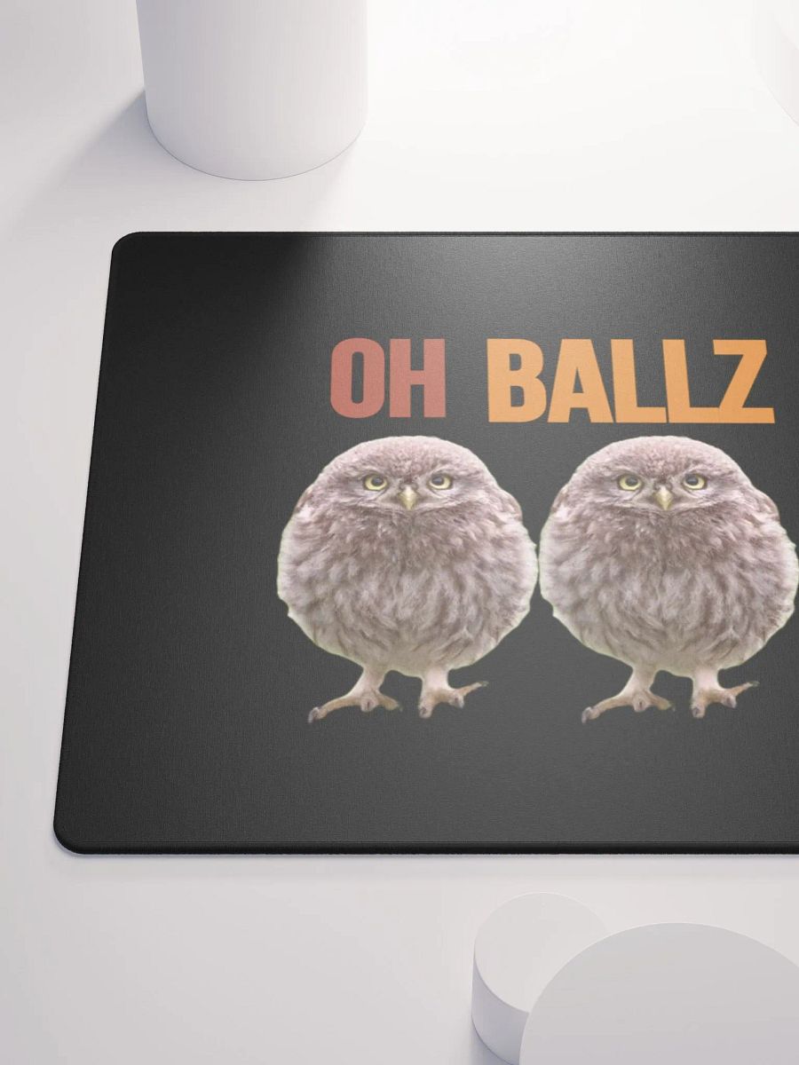 Oh Ballz Gaming Mouse Pad (Black) product image (6)