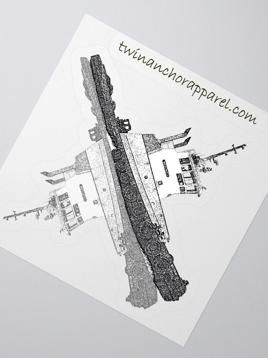 Westrac tug Kiss Cut Stickers product image (6)