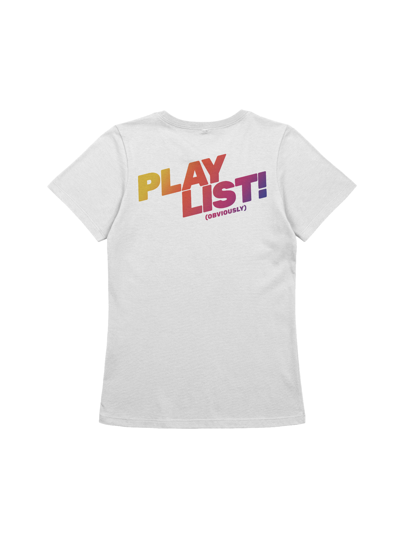 Playlist Women's Supersoft T-Shirt product image (3)