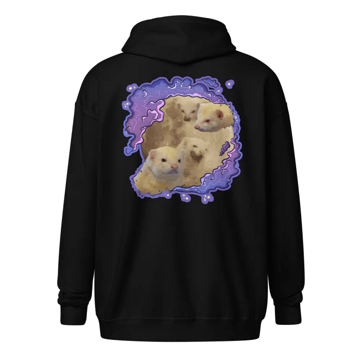 Floof Moon - Hoodie zip up product image (1)