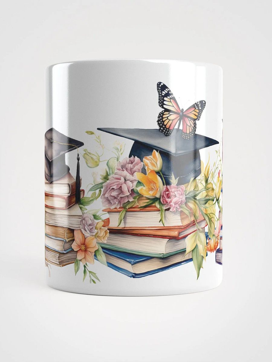 Graduation Caps and Flowers Mug product image (3)