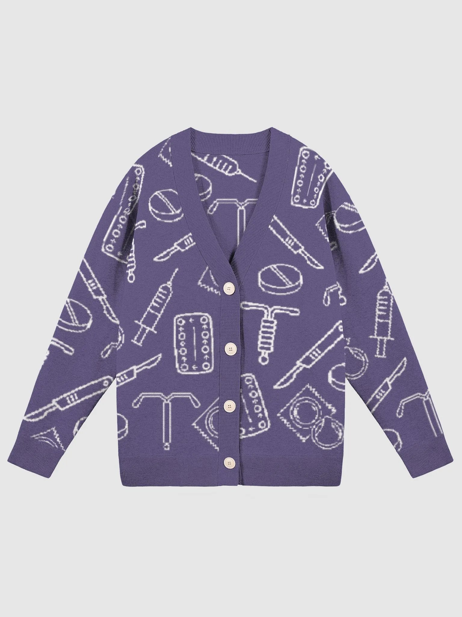 birth control icons (purple cardigan) product image (1)