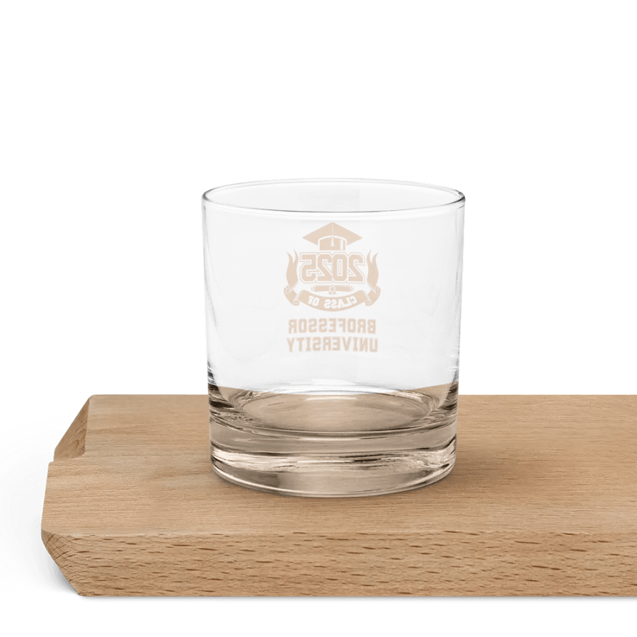 Class of 2025 Graduation Rocks Glass product image (4)