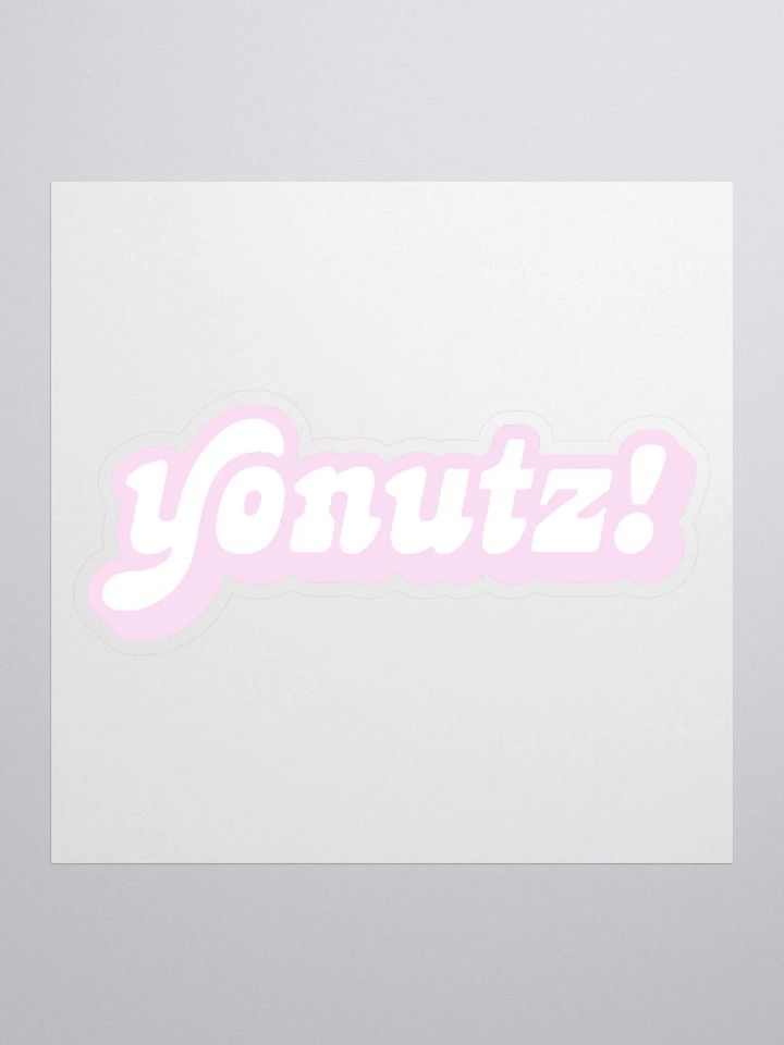 Yonutz! Sticker product image (1)
