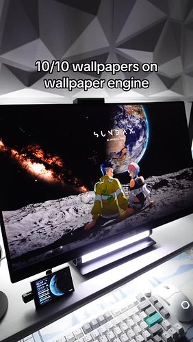 ALL WALLPAPERS 🔗 IN BIO

Wallpaper Engine is on Steam. Rainmeter tutorial for the day/date is linked in my bio @nightxparade ...