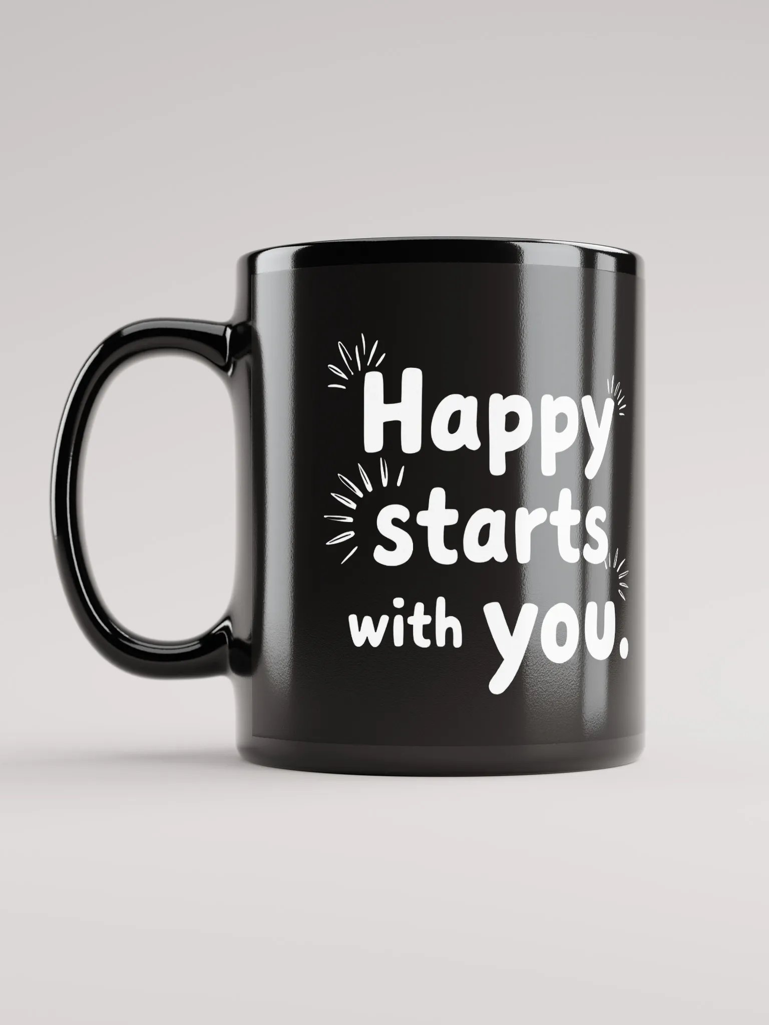 Start Your Happiness Journey with Ariana: Happy Starts With You – The Mug That Reminds Every Arianator to Shine! product image (6)