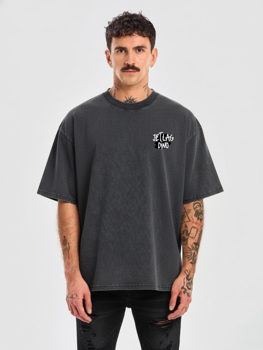 FMB 時差恐龍 XXX T (水洗黑) product image (3)