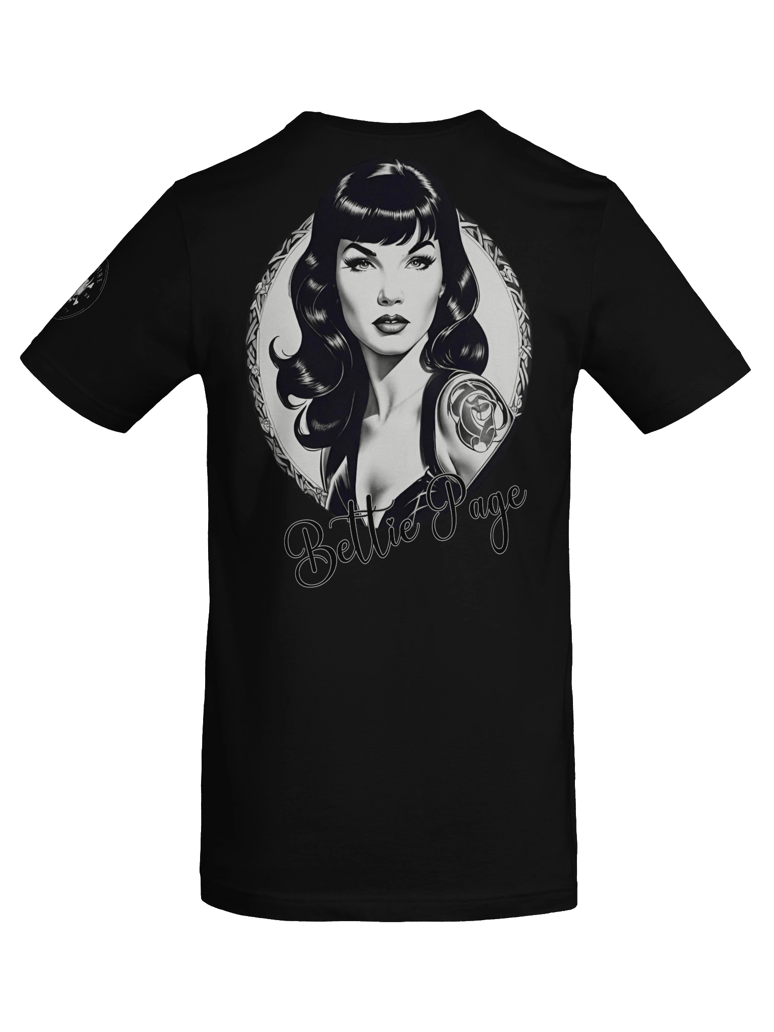 Bettie Page Absinthe Society Unisex T-Shirt product image (8)