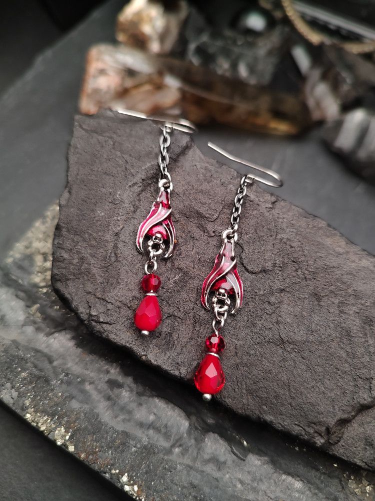 Earrings Bats - Poppy Hanging Bats product image (1)