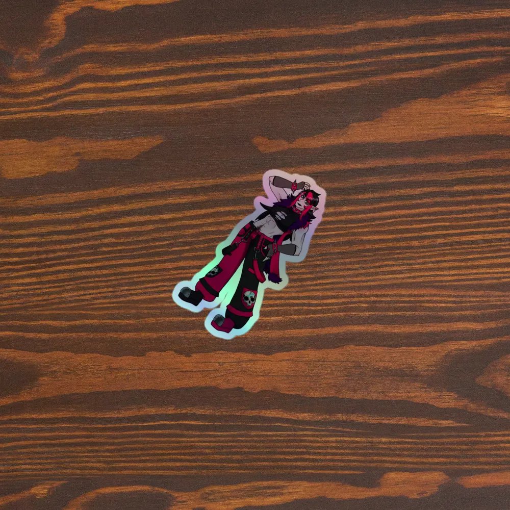 Renni Masc Model Holo Sticker product image (3)