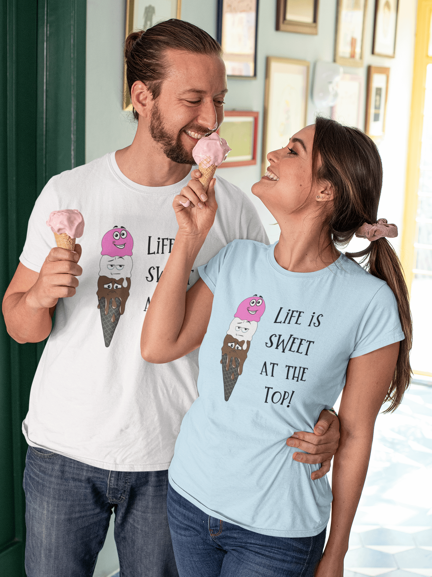 LIFE IS SWEET AT THE TOP – TEE product image (22)