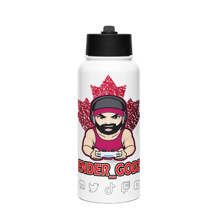 Ender's Flipped His Lid Water Bottle product image (1)