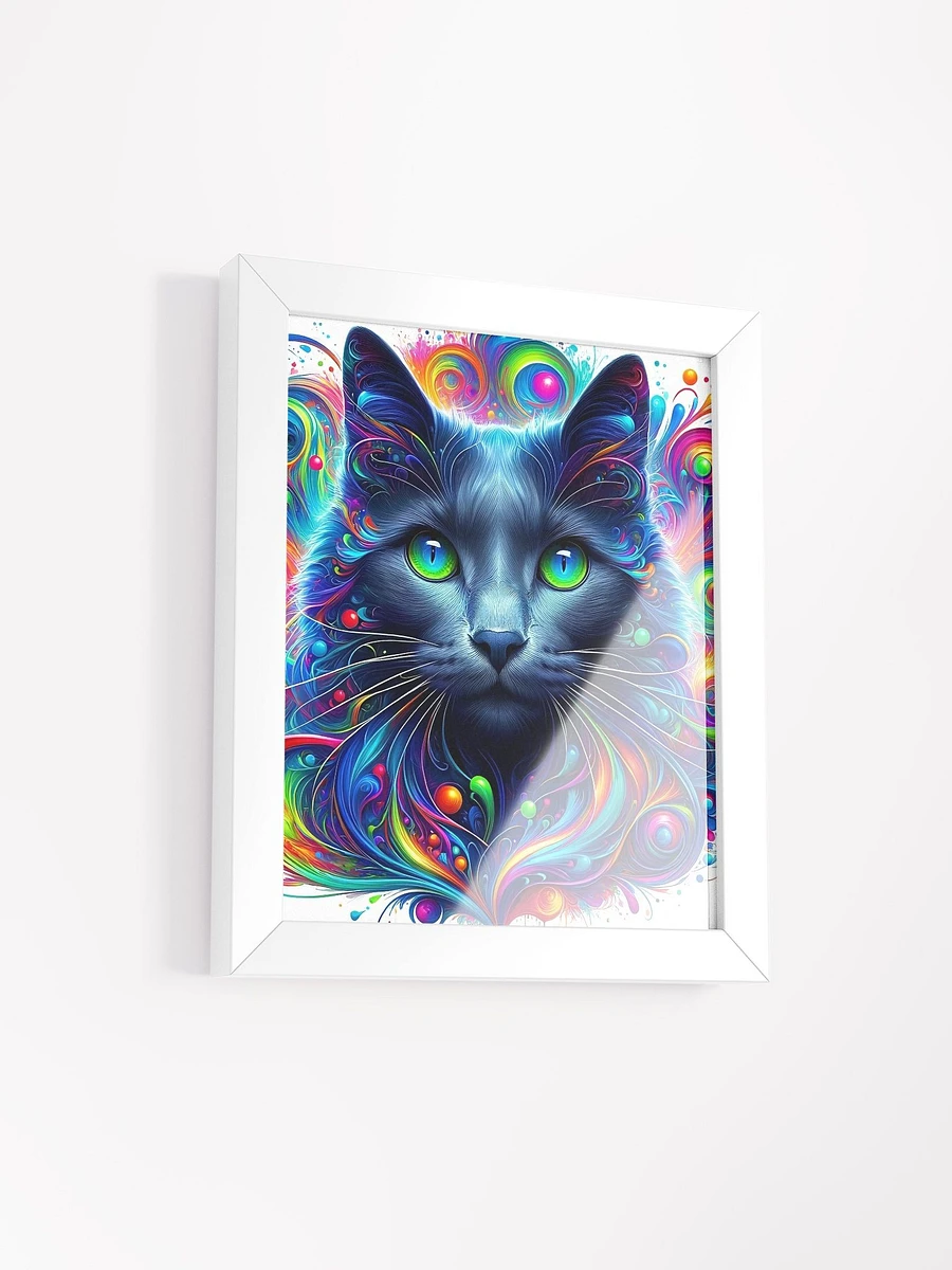 Framed High-Quality Matte Poster (in): Russian Blue 2 product image (98)