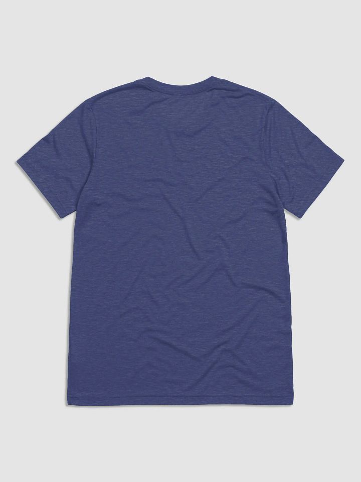 Tree barcode tri-blend T-shirt product image (2)