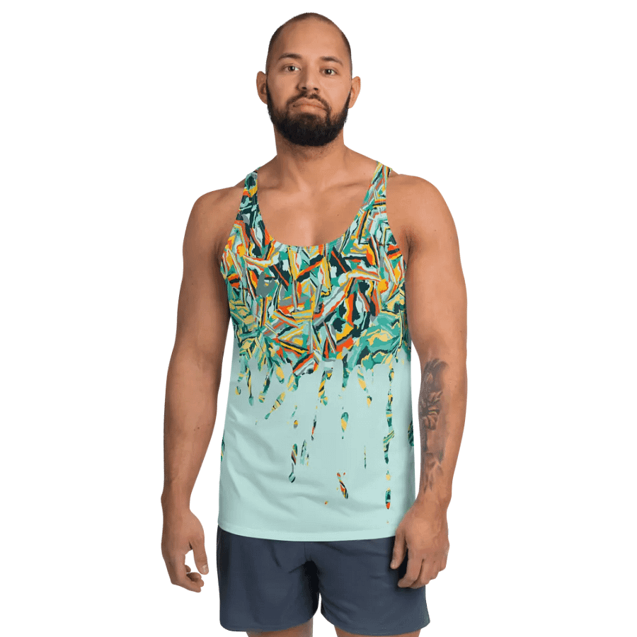 Colorful Destruction | Men´s Tank Top product image (1)