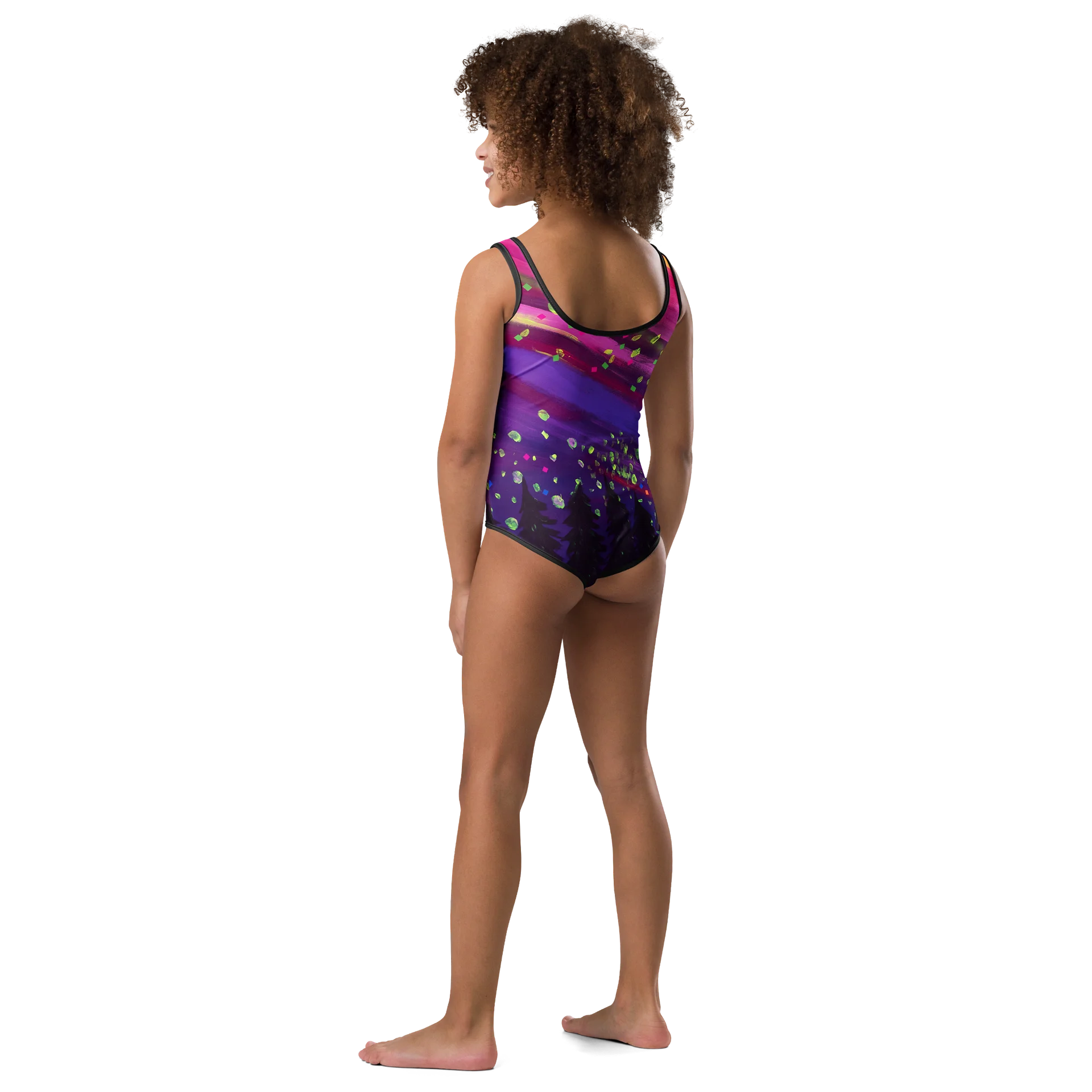 Purple Galaxy Kids One Piece product image (3)