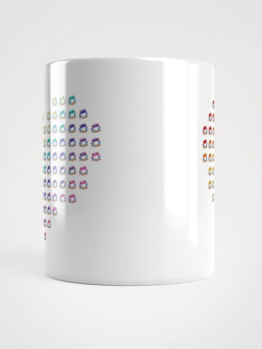 Rip the Frog Pride Heart White Glossy Mug product image (6)