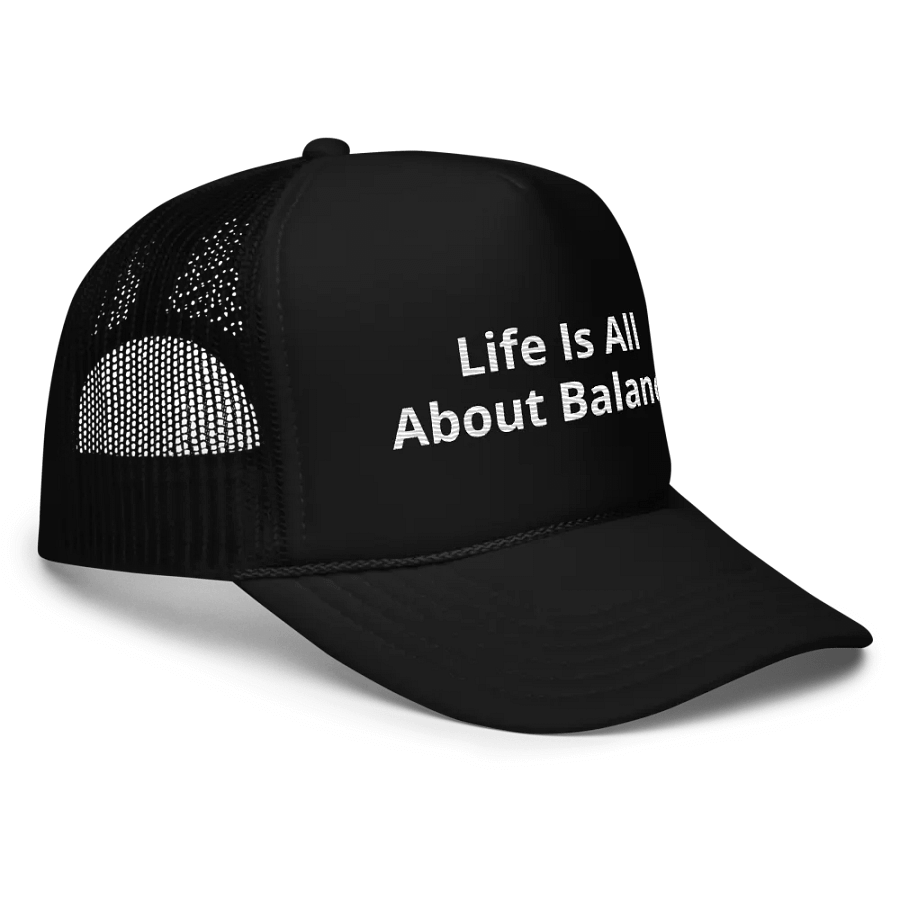 Life is all about balance - embroidered Hat Trucker Cap product image (3)