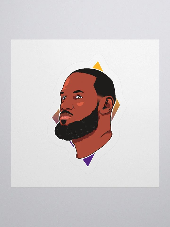"NBA Legends Stickers" Collection - LeBron James product image (2)