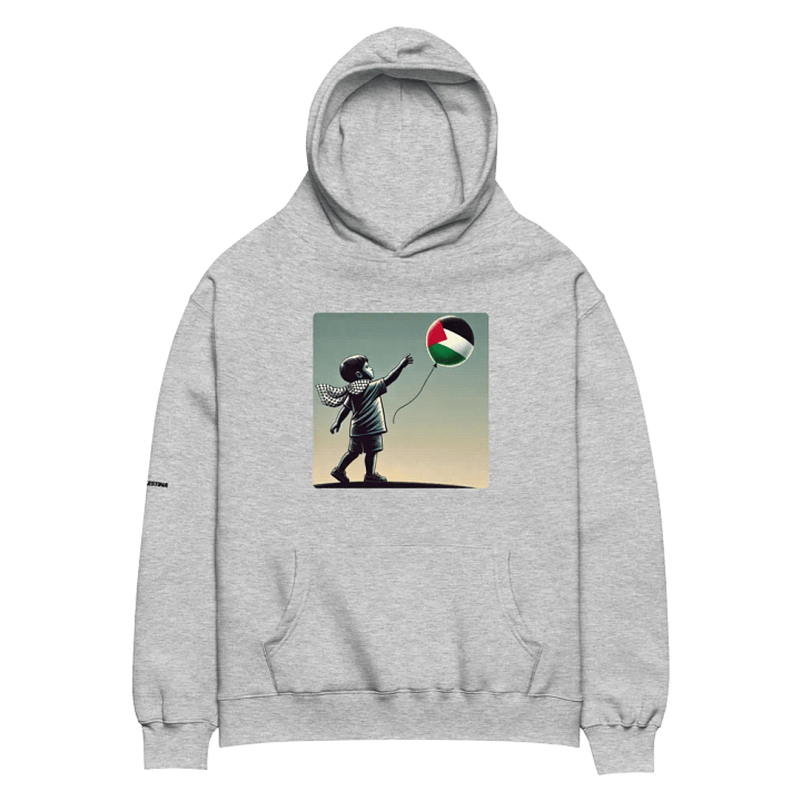 Palestinian Flag Balloon Unisex Hoodie product image (2)