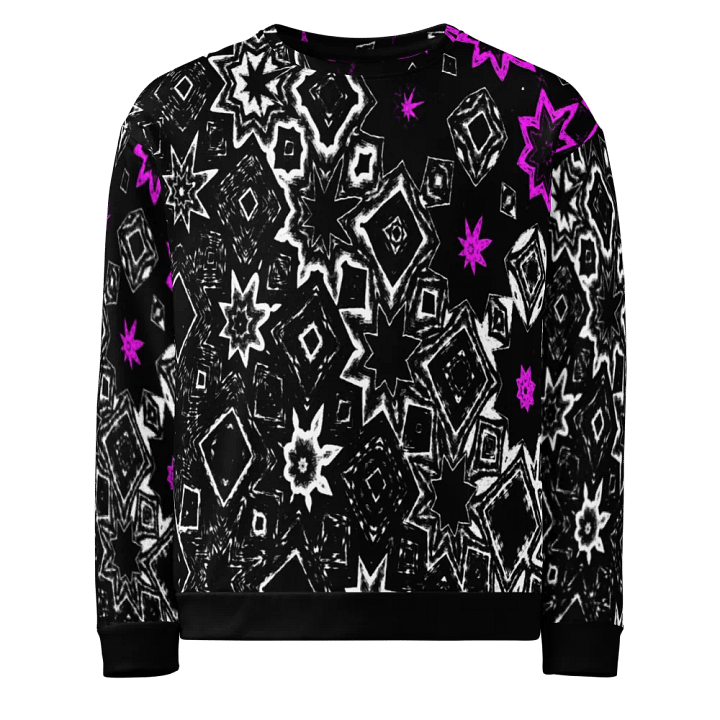 That Stars Pattern Again Unisex All Over Print Sweatshirt product image (2)