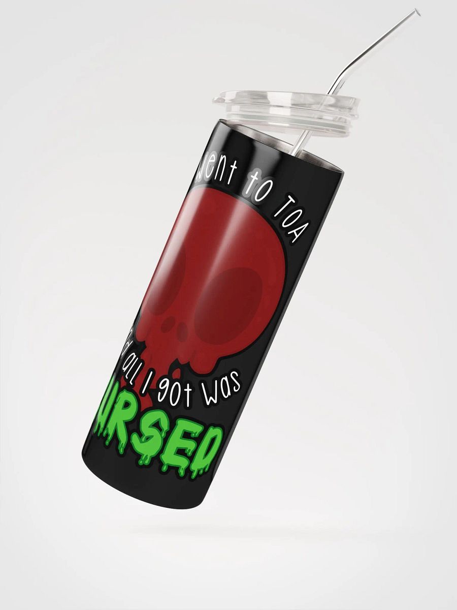 All I Got Was Cursed - Death Knight - Tumbler w/Straw product image (2)
