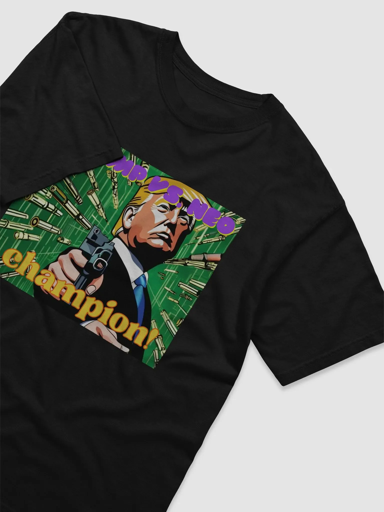 Trump Vs. Neo Champion: Cyber Matrix T-Shirt product image (3)