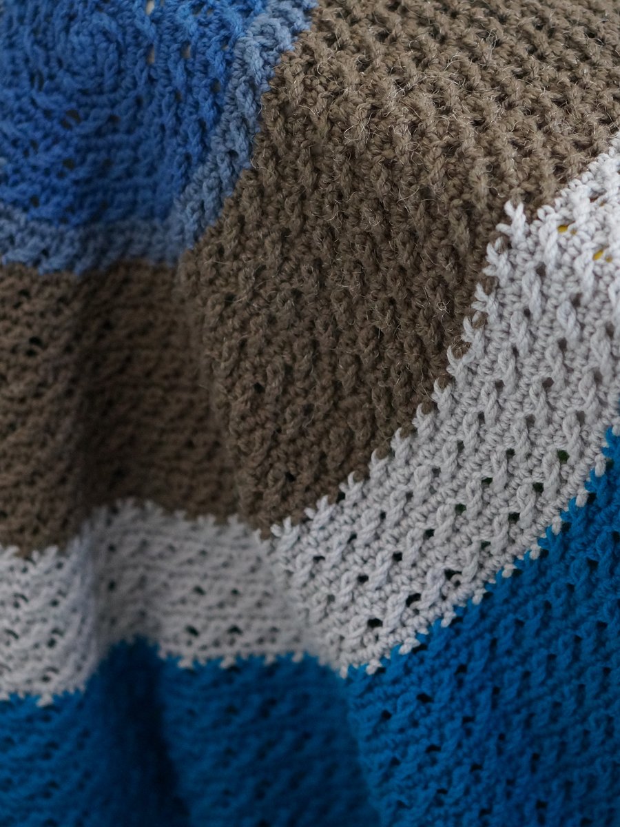 Cross stitch round blanket pdf pattern product image (1)