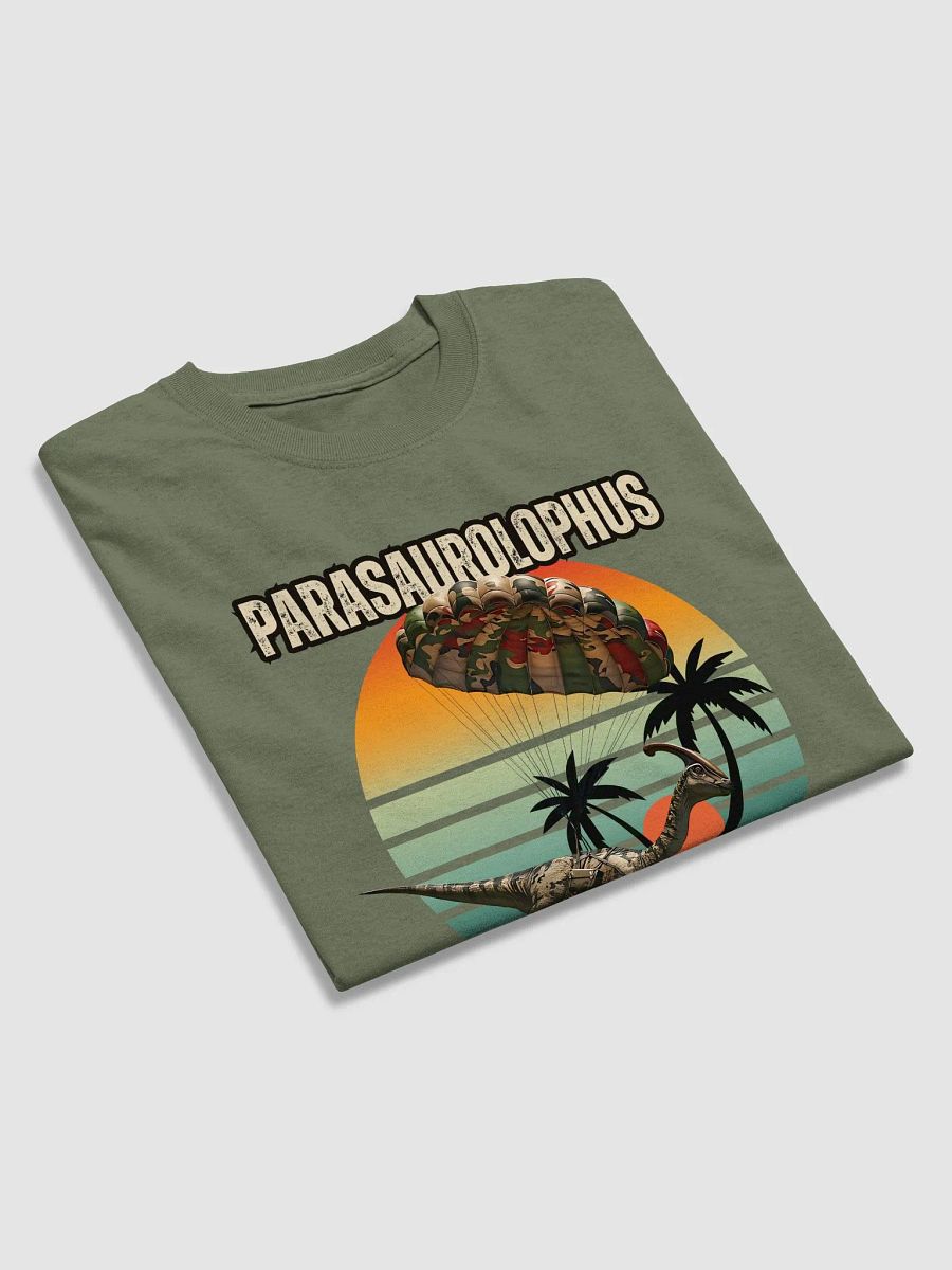 Parasaurolophus Trooper - Dinosaur Paratrooper Shirt product image (35)