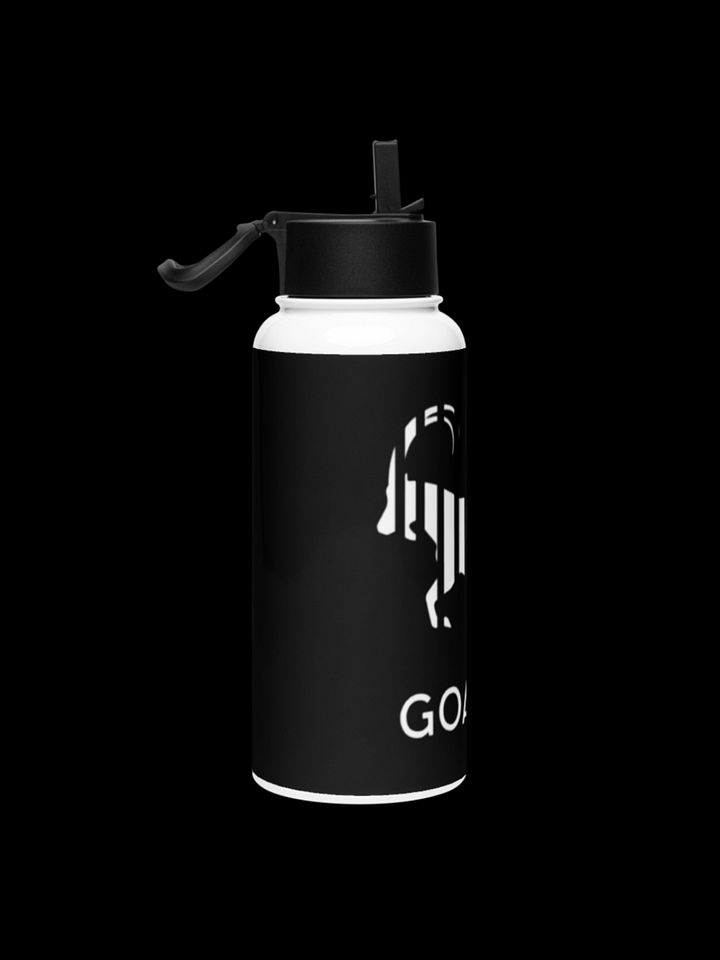 GOATED® Stainless Steel Straw Bottle product image (2)