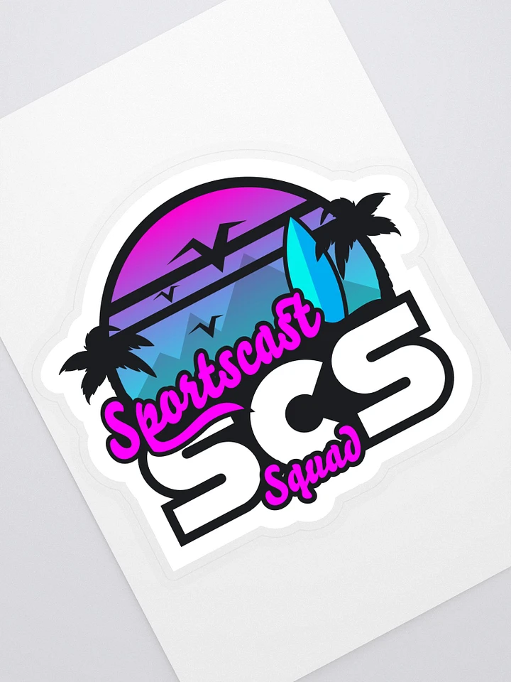 SCS SUMMERTIME STICKER product image (2)