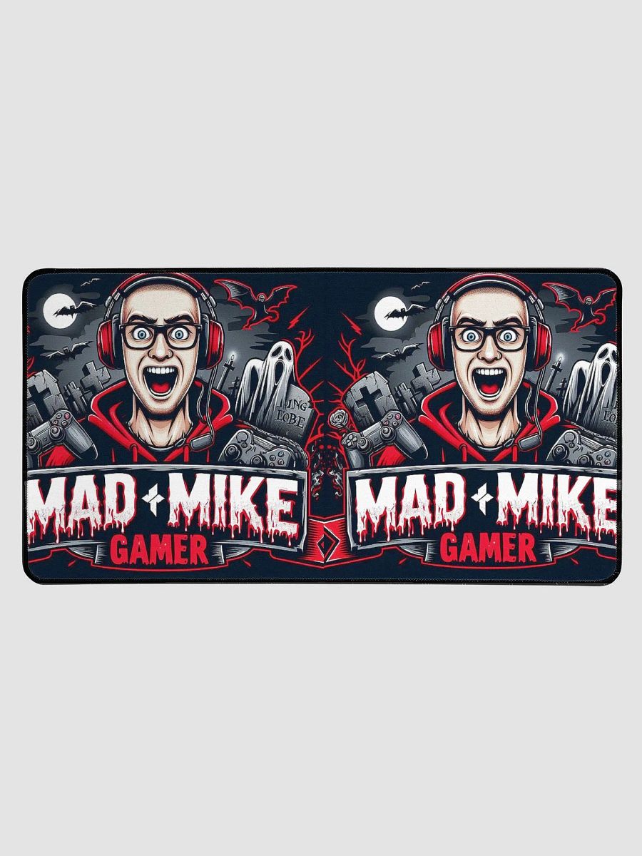 Spooky Gamer Excitement Desk Mat product image (2)