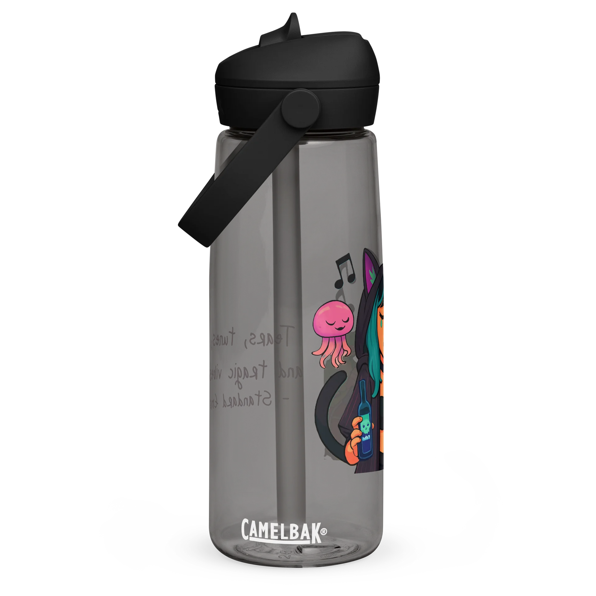 Jelly Emo Serenade Flip Straw Water Bottle product image (3)