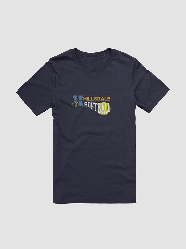 Hillsdale Falcons Softball T-Shirt product image (2)