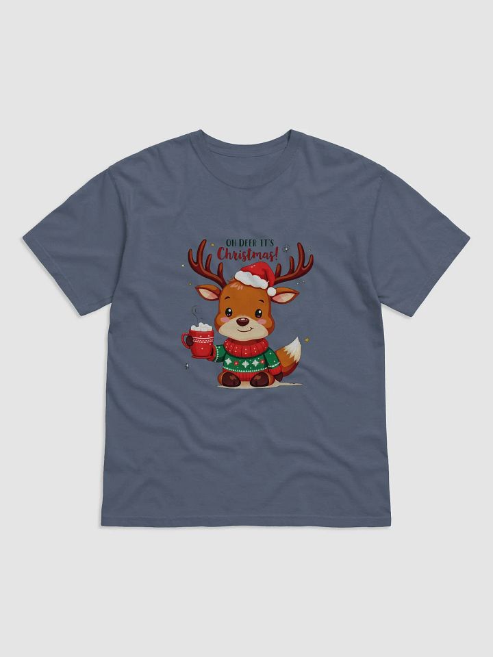Oh Deer It's Christmas! Festive Reindeer T-shirt product image (4)